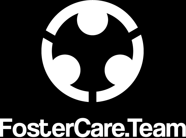 White text ConnectedCare.Team logo on a black background without the tag line